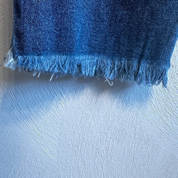 ReWash  Hi-rise straight leg raw hem jeans. Size 27”. - Picture 7 of 10